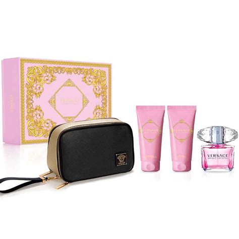 versace versus perfume gift set|Versace 4 piece gift set.